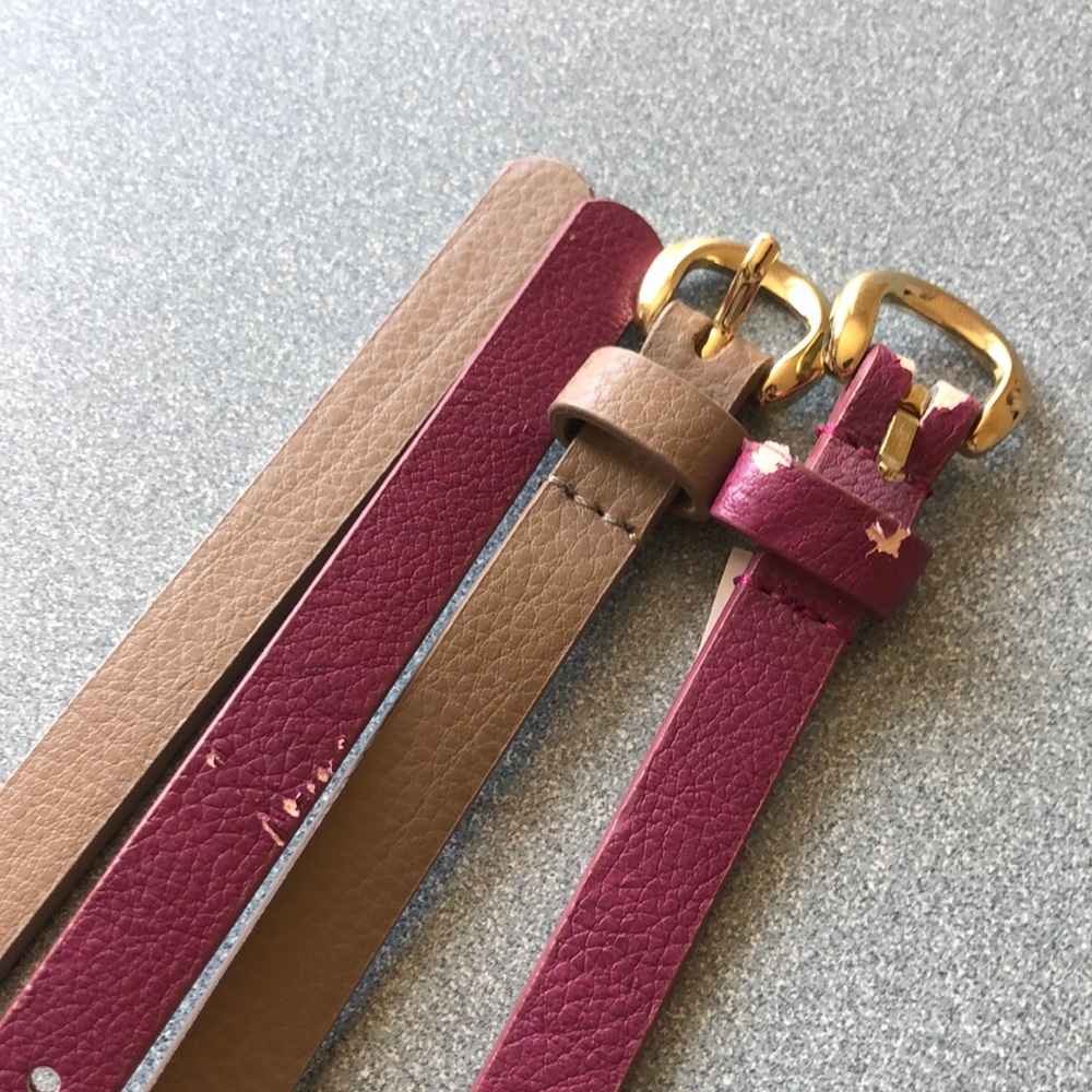 NWOT Old Navy Skinny Belts
